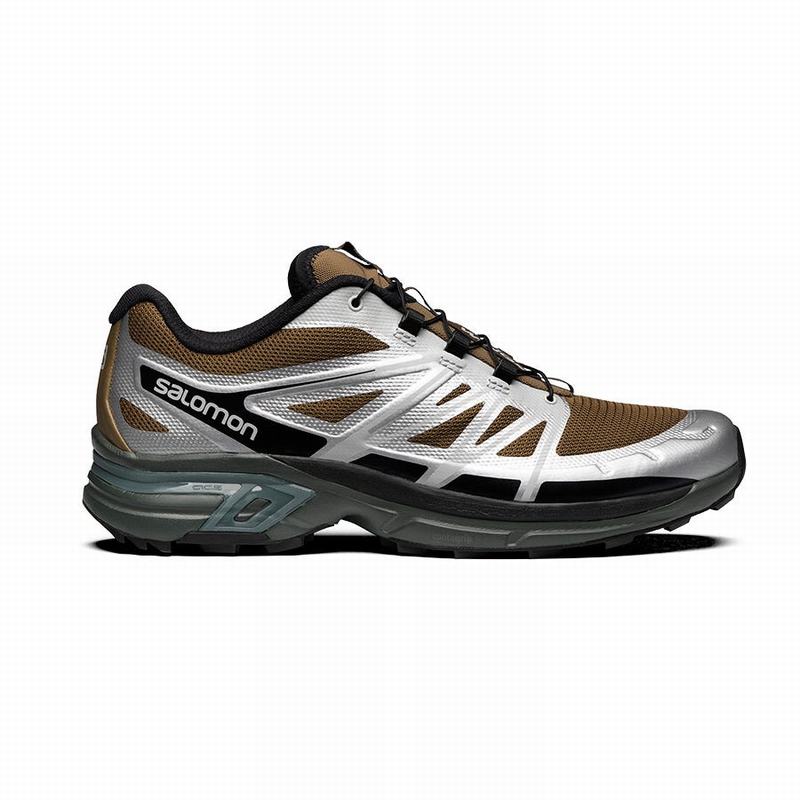 SALOMON XT-WINGS 2 Philippines - Men's Trail Running Shoes - Silver Metal | 108274-BVK